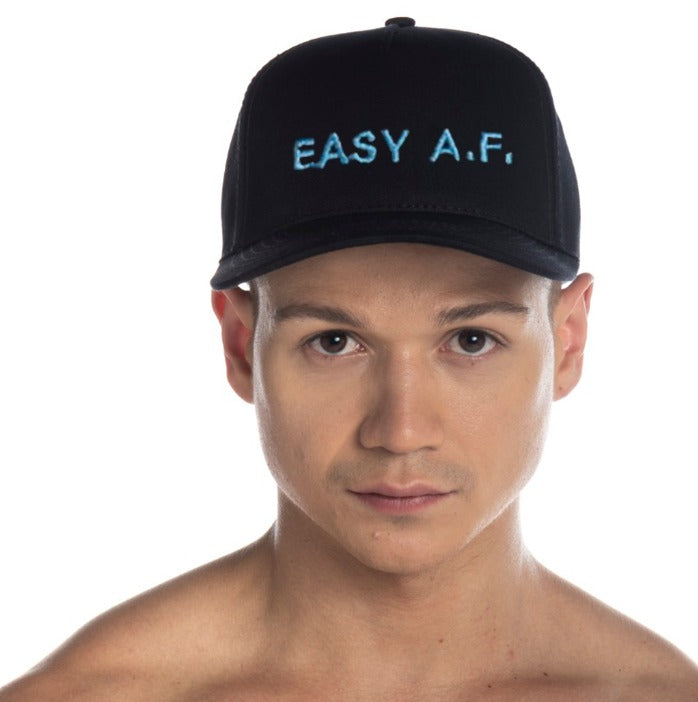 EASY A.F. BLACK CAPS - men's black cap