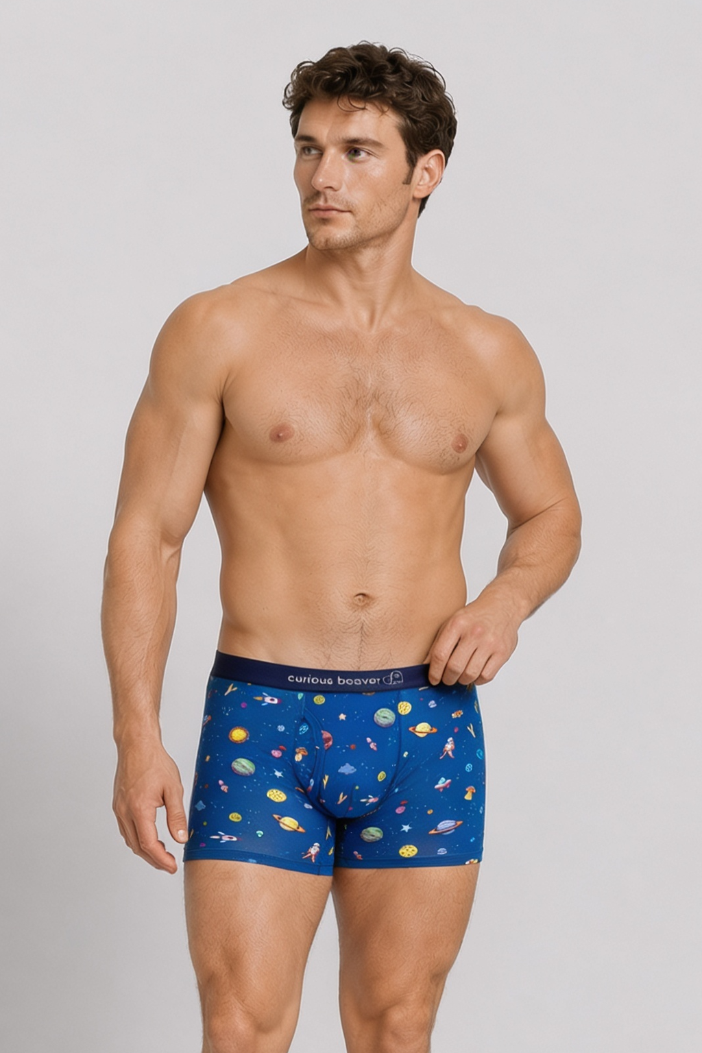 Curious Beaver Boxershorts – Galaxie