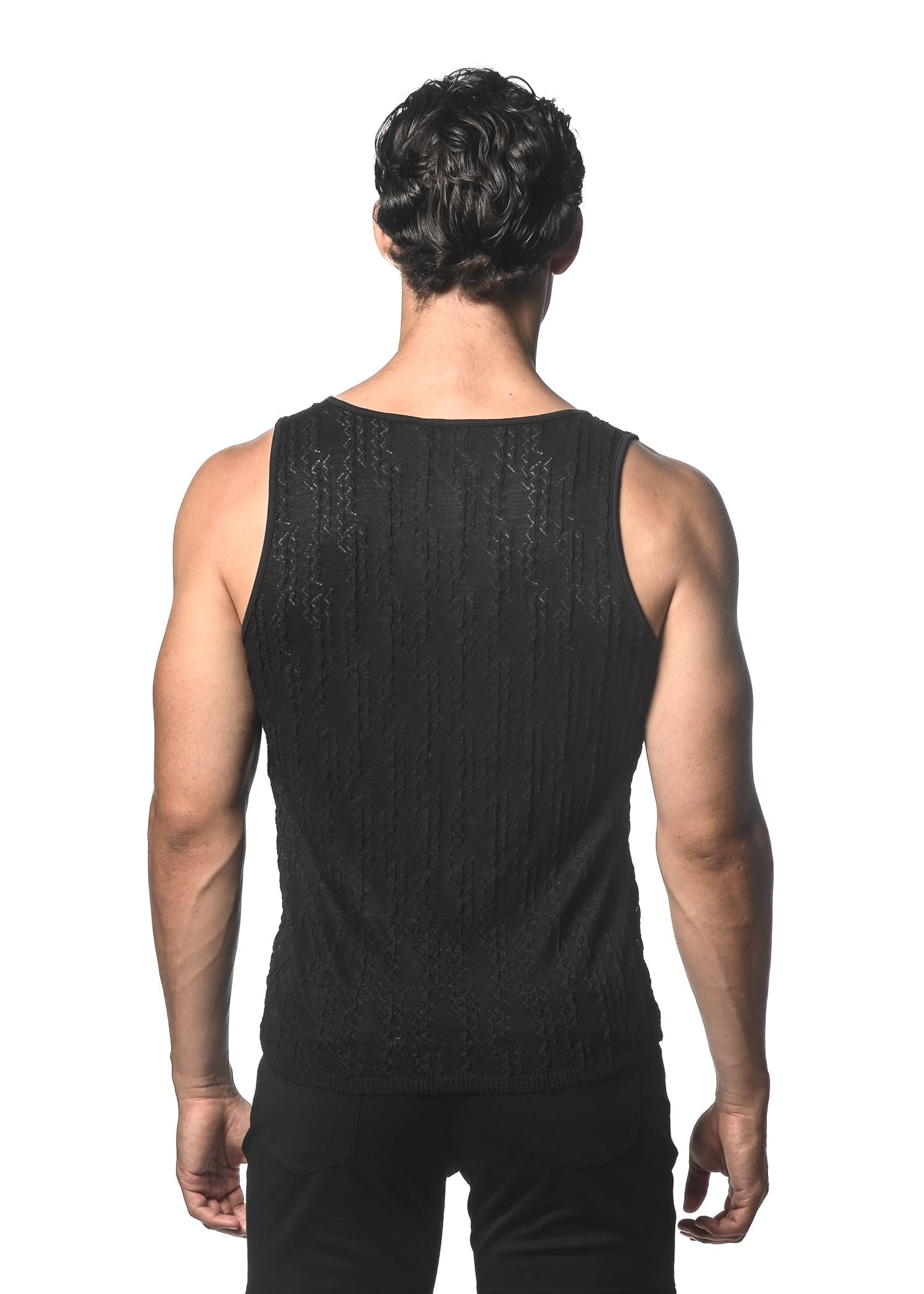 CAMISETA DE PUNTO GOSSAMAR CHEVRON DASH