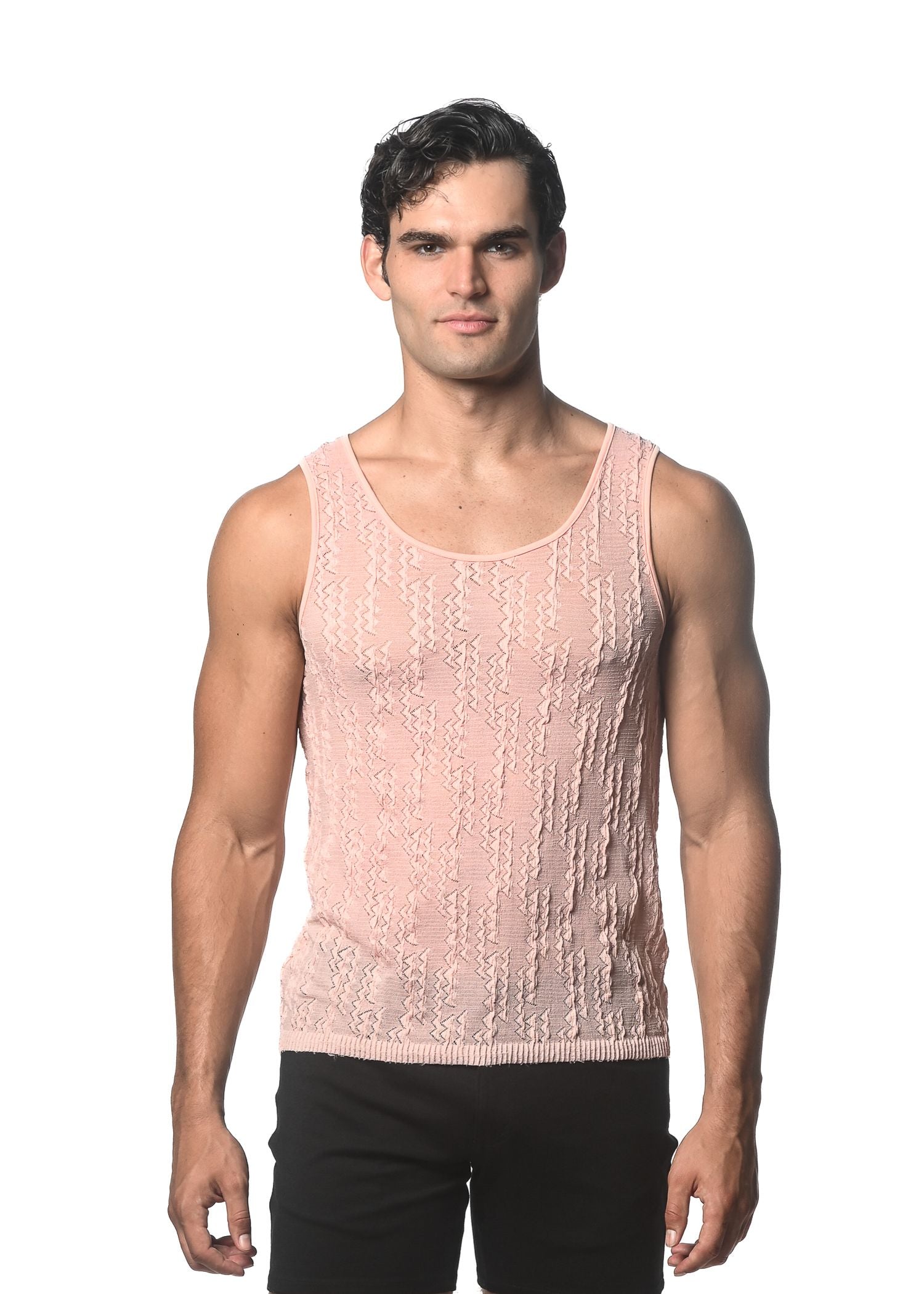 CAMISETA DE PUNTO GOSSAMAR CHEVRON DASH