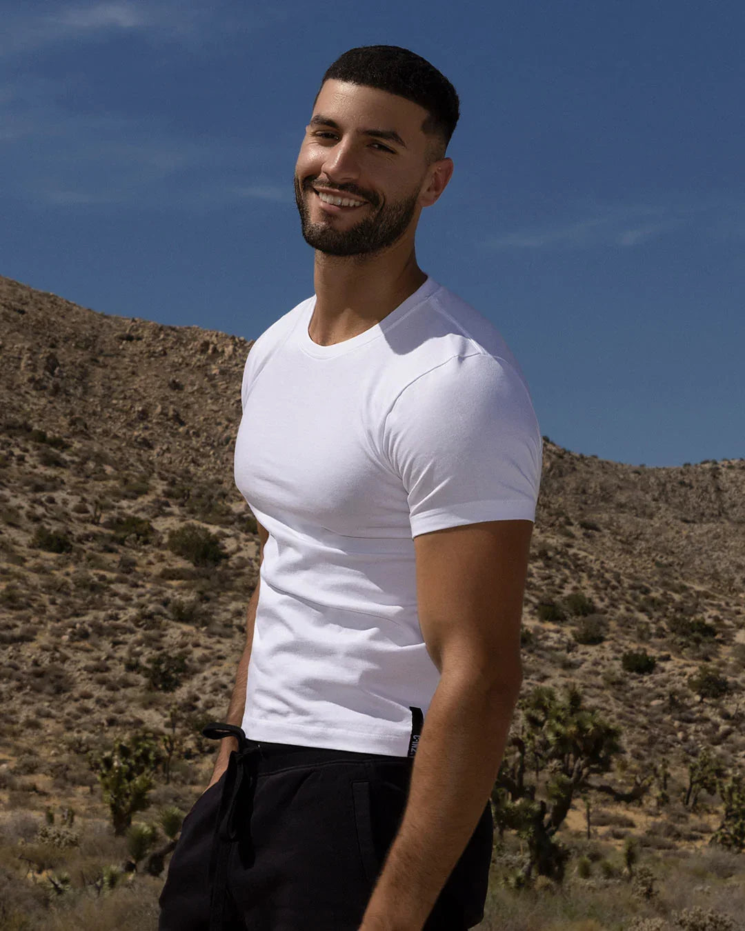C-IN2 Men's Mid Weight Cropped Fitted T-Shirt