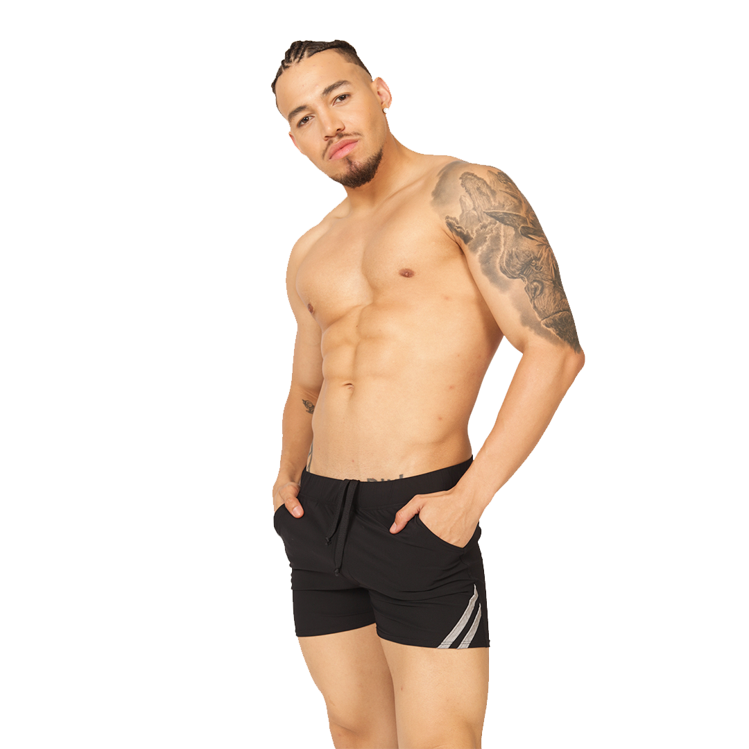 Schwarze Shorts von Gigo Club