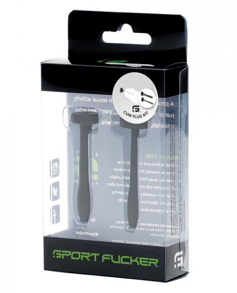 Sport Fucker Cum Plug Kit - Schwarz