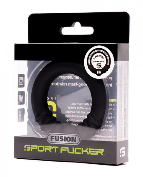 Anillo para sexo anal Sport Fucker Fusion Holeshot de 72 mm, color negro