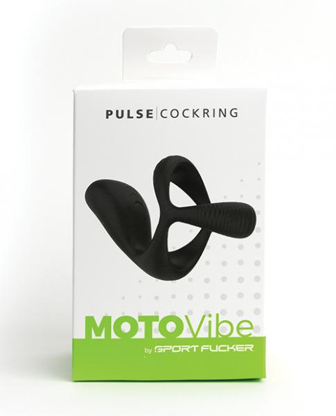 Anillo para el pene Sport Fucker Motovibe Pulse - Negro