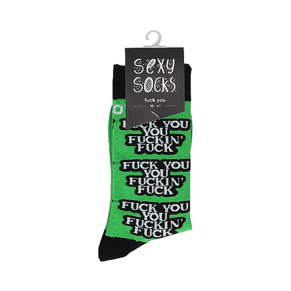 Shots Socken Fick dich M/L