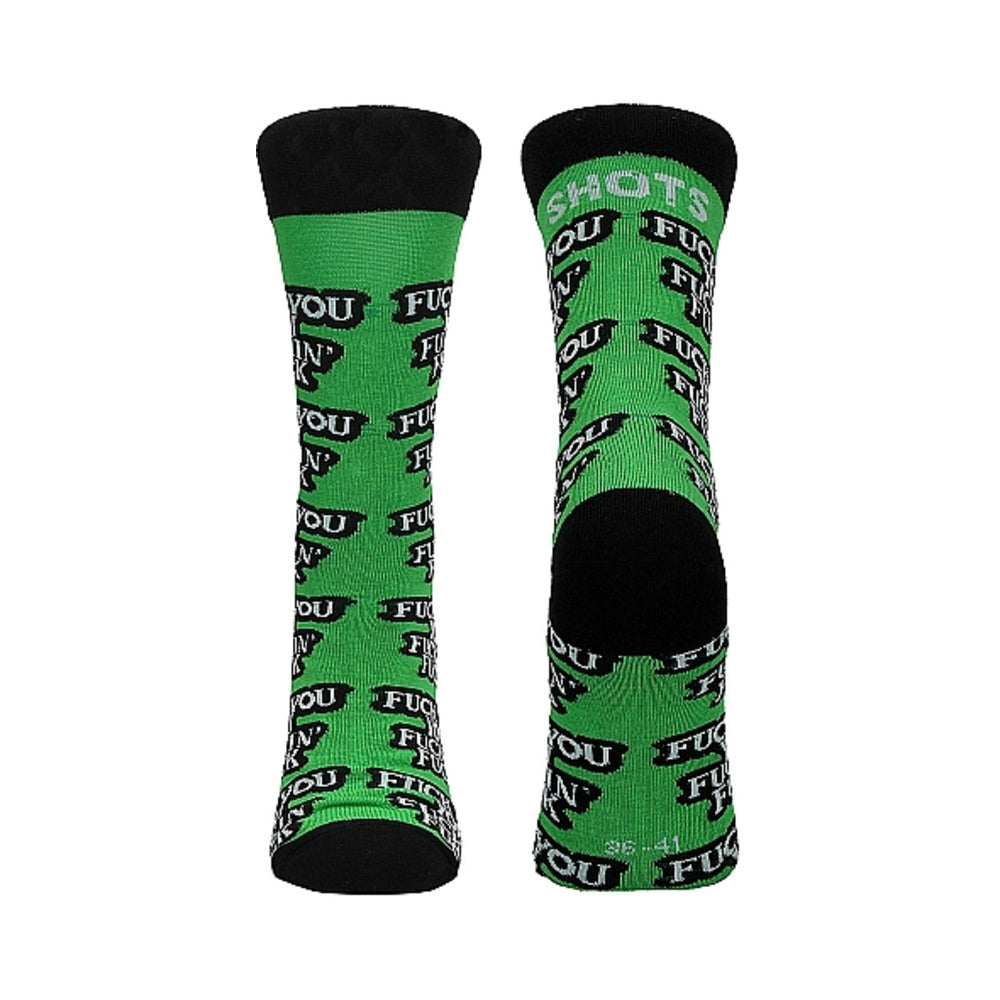 Shots Socken Fick dich M/L