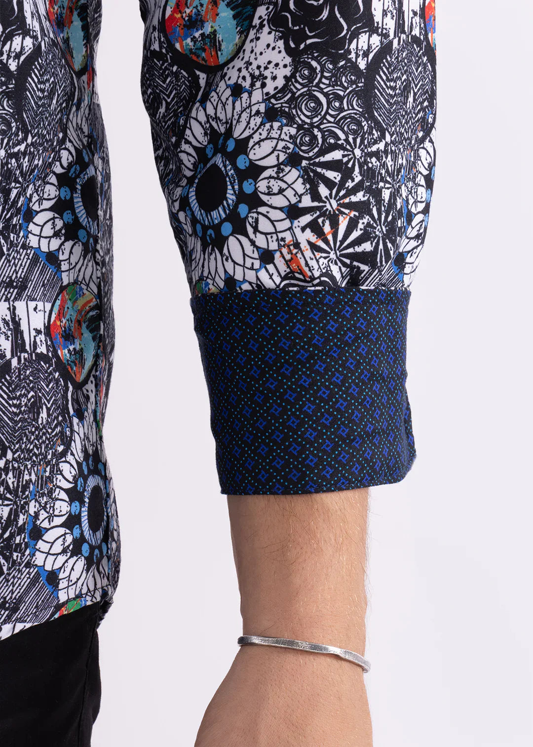 COLORED SHAPES PRINT L/S SHIRT - DealByEthan.gay loves Bespoke