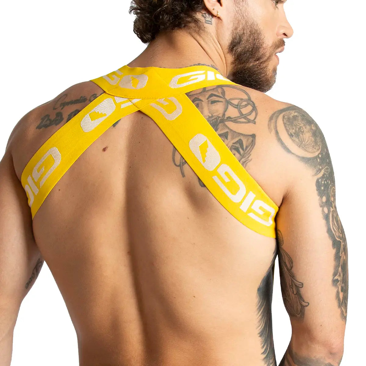 COLORS YELLOW HARNESS - Sexy yellow harness for men