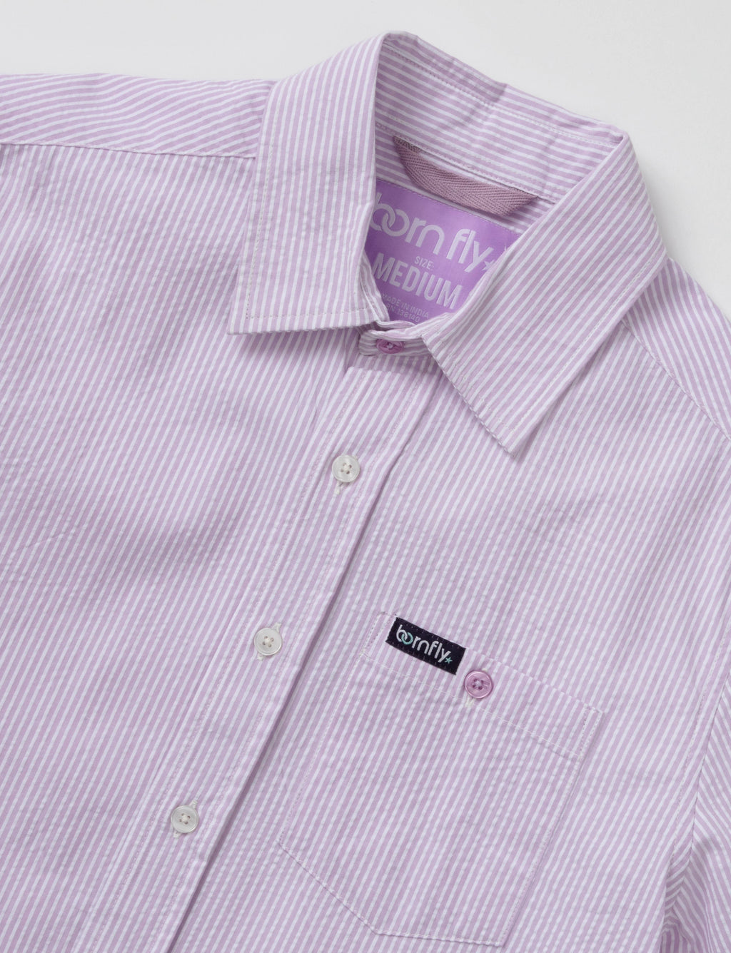COUNTRY CLUB FLY SEERSUCKER SHIRT - DealByEthan.gay loves BORN FLY