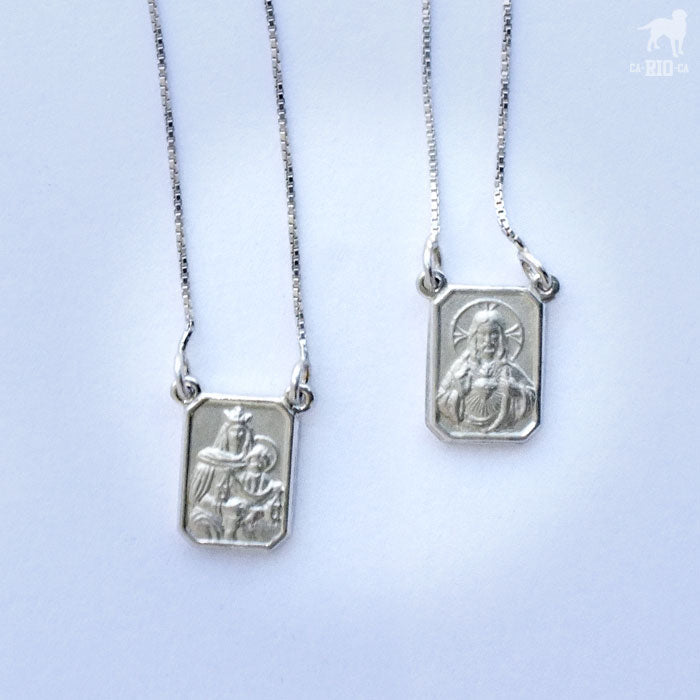 SCAPULAR Herren-Halskette aus Edelstahl – Designerschmuck für Herren