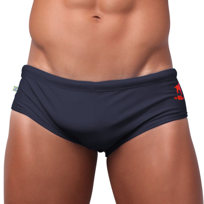 Low Rise Solids Cut Sunga - Male Bathing Suit