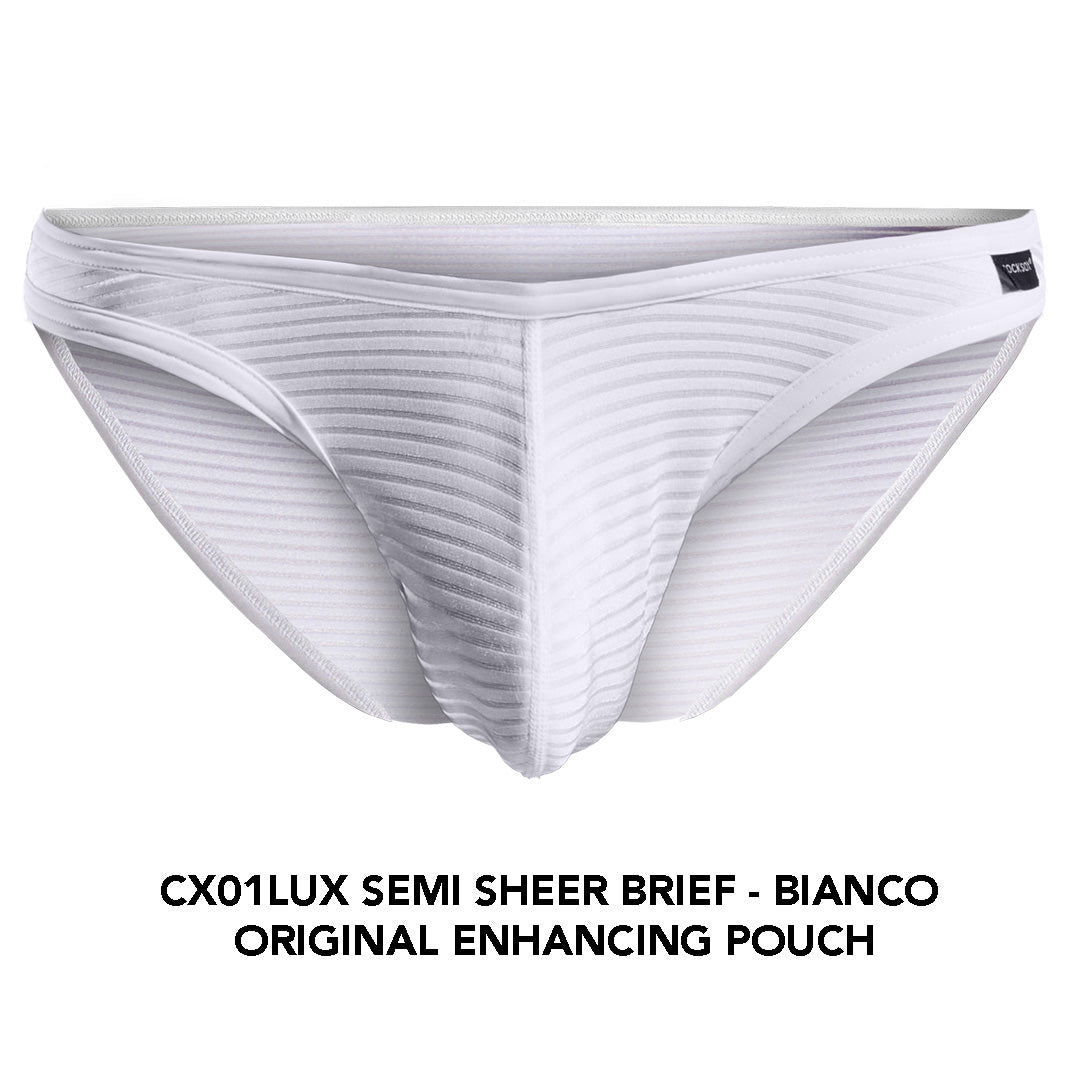 CX01LUX Semi-Sheer Brief