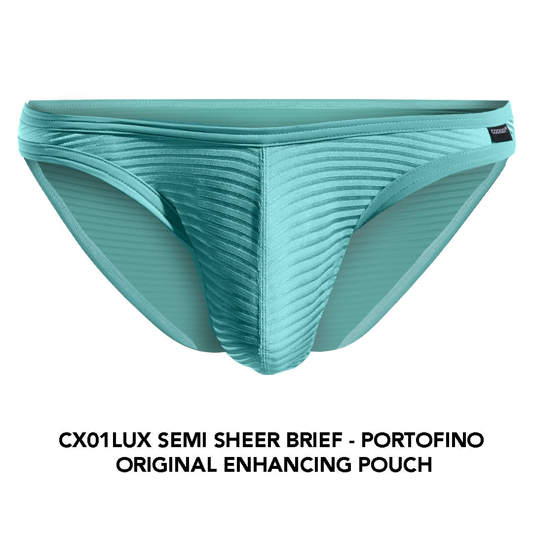 CX01LUX Semi-Sheer Brief