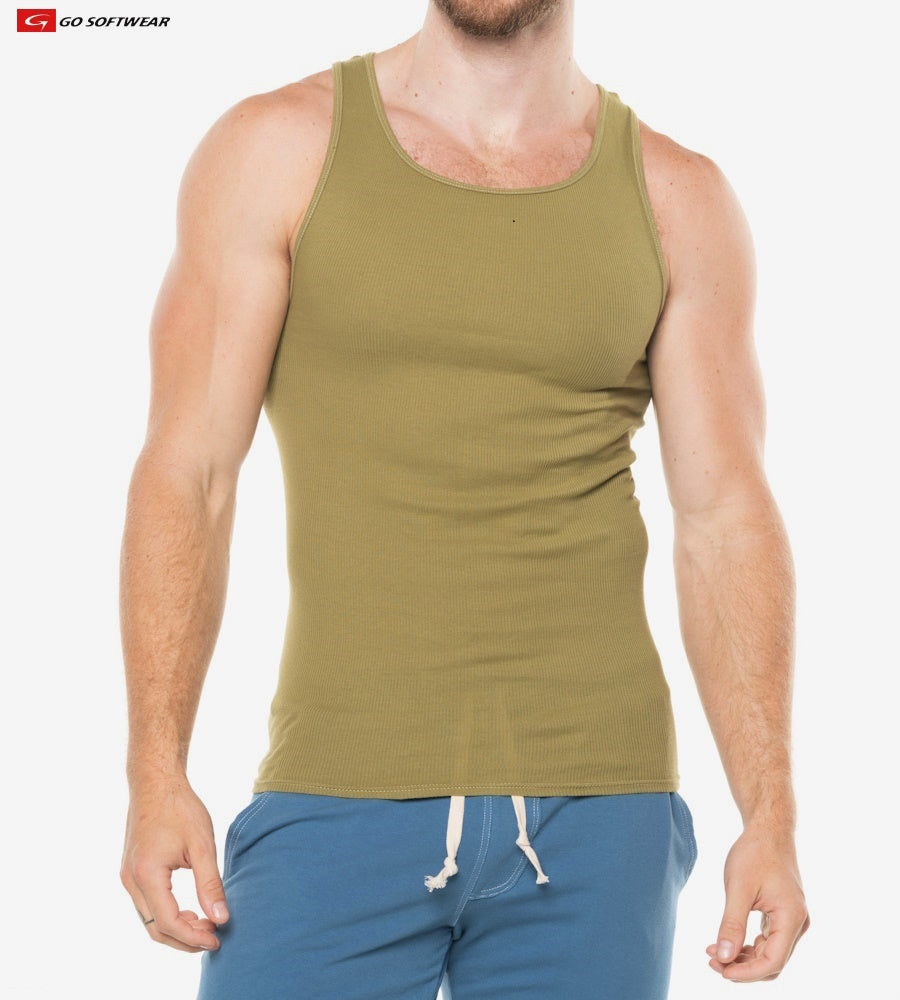 California Lounge Rib Tank - DealByEthan.gay loves Go Softwear