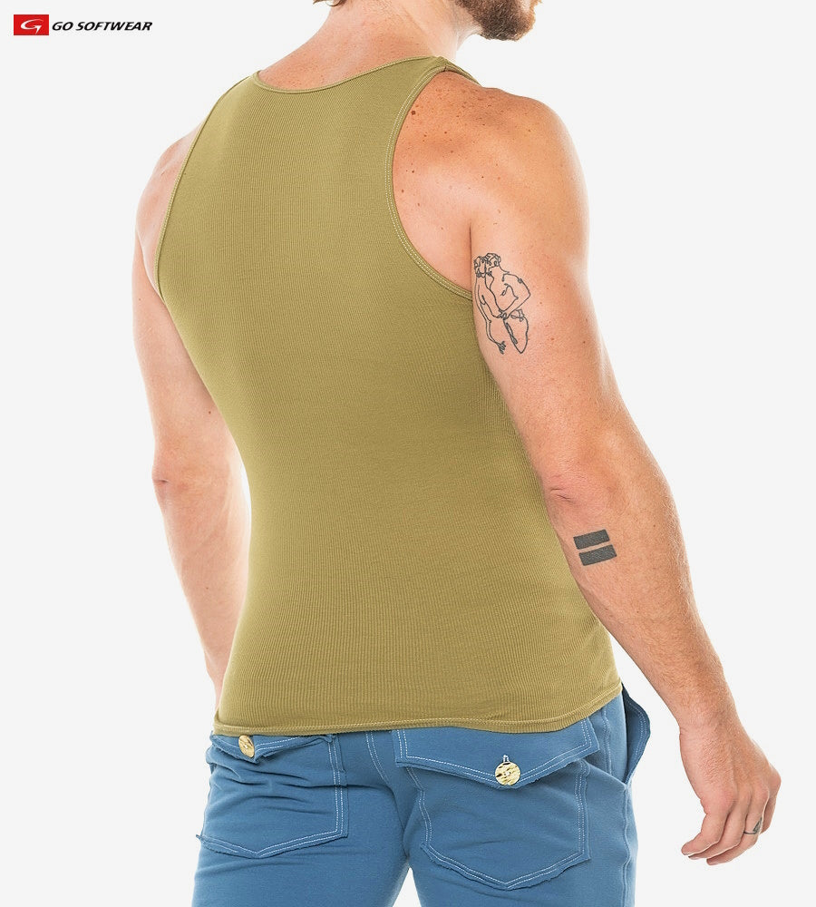 California Lounge Rib Tank - DealByEthan.gay loves Go Softwear