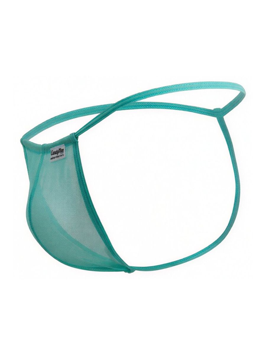 CandyMan 9586 G-String Farbe Aqua Mesh