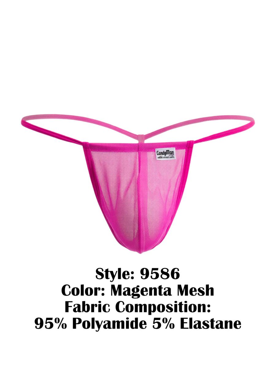 CandyMan 9586 G-String Color Magenta
