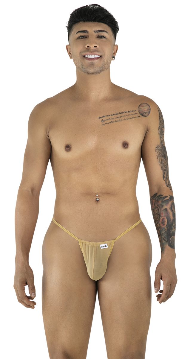 CandyMan 9586 G-String Color Mocca Mesh
