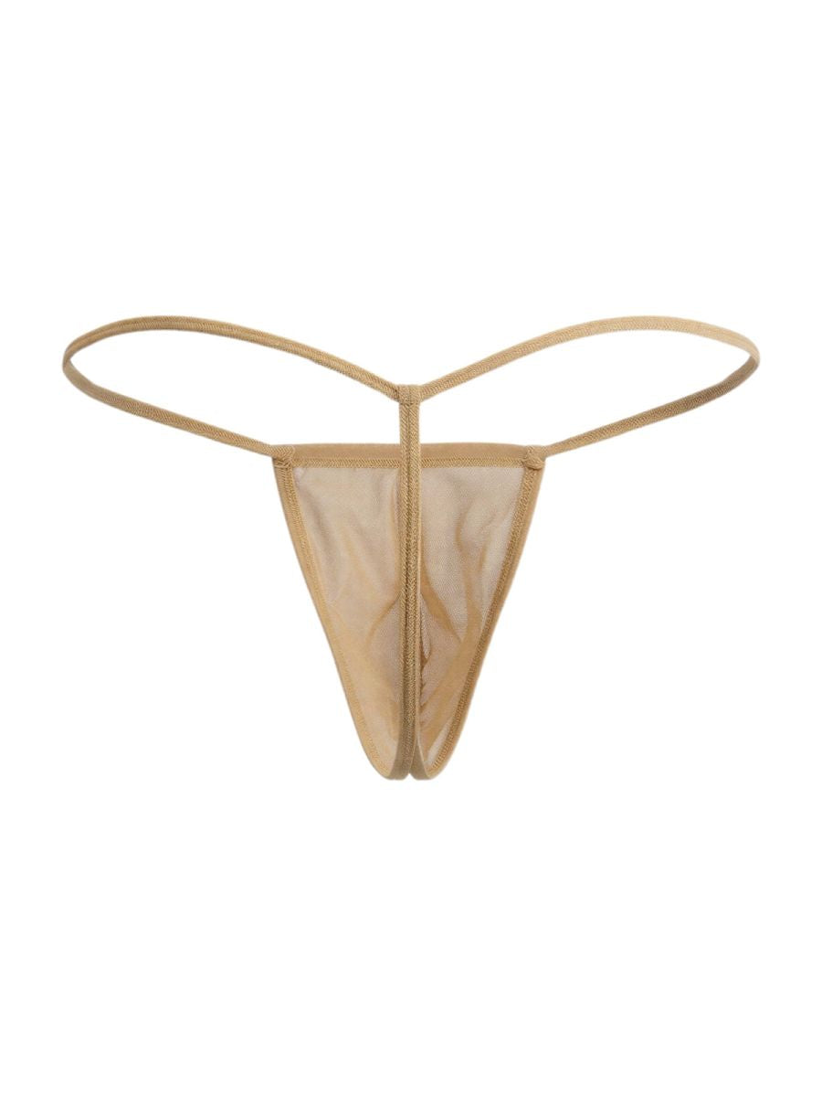 CandyMan 9586 G-String Color Mocca Mesh
