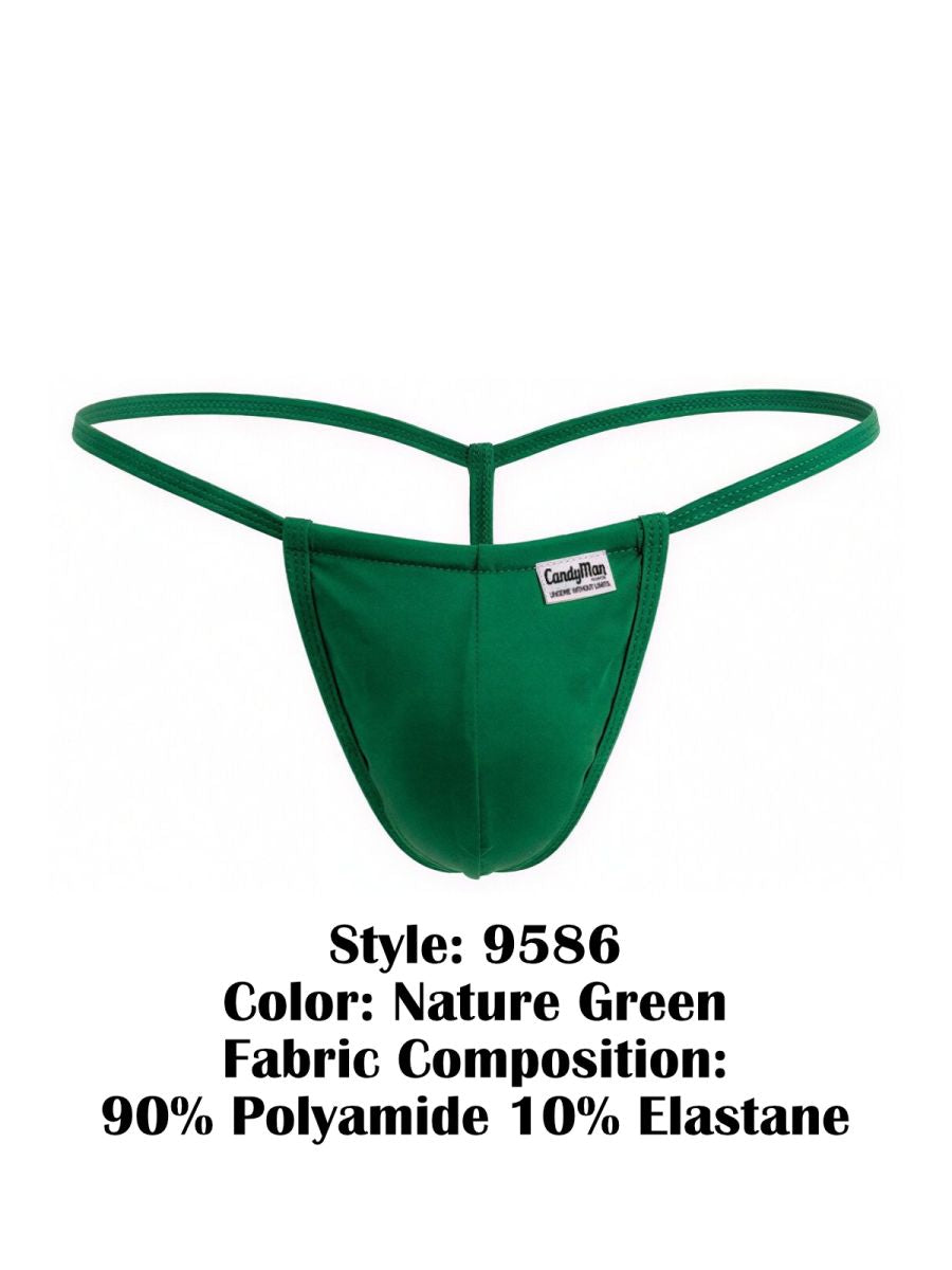 CandyMan 9586 G-String Color Nature Green