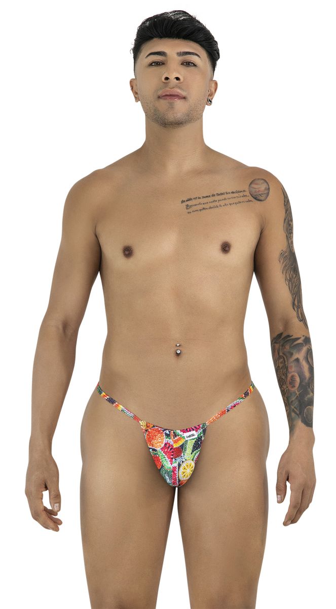 CandyMan 9586 G-String Farbig bedruckte Früchte