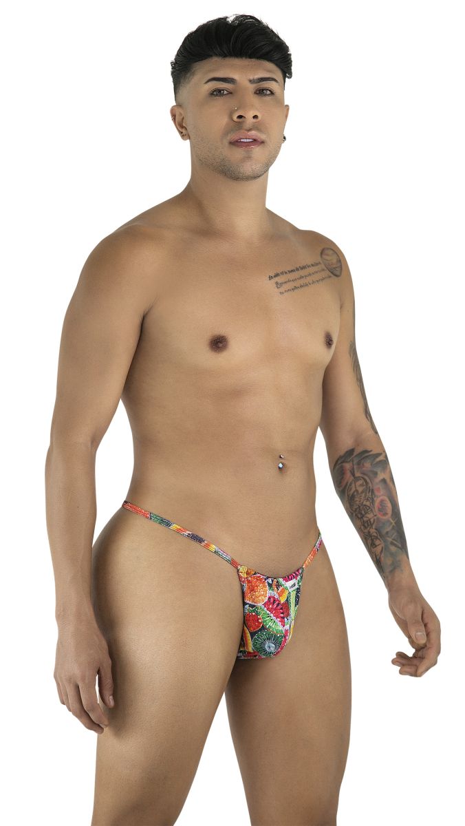 CandyMan 9586 G-String Farbig bedruckte Früchte