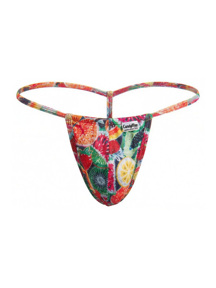 CandyMan 9586 G-String Color Printed Fruits