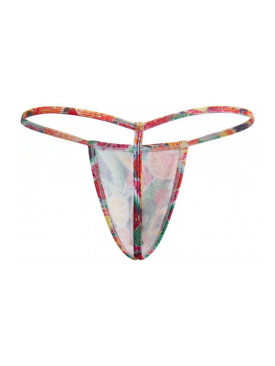 CandyMan 9586 G-String Color Printed Fruits