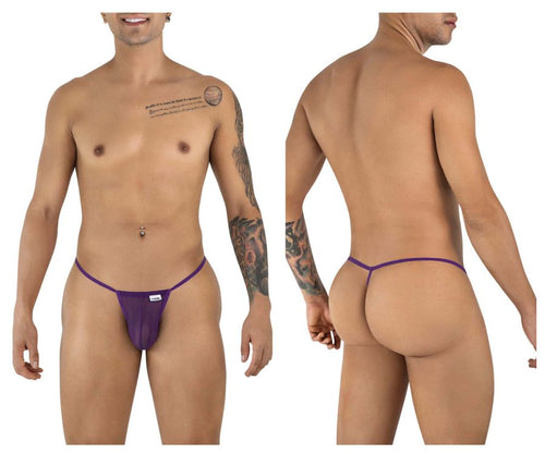 CandyMan 9586 G-String Farbe Violett Mesh
