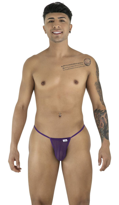 CandyMan 9586 G-String Farbe Violett Mesh