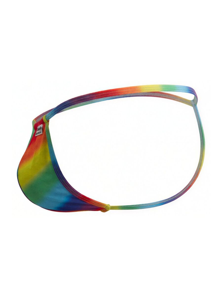 CandyMan 9586 G-String Color Rainbow Print
