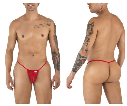 CandyMan 9586 G-String Farbe Rot Spitze