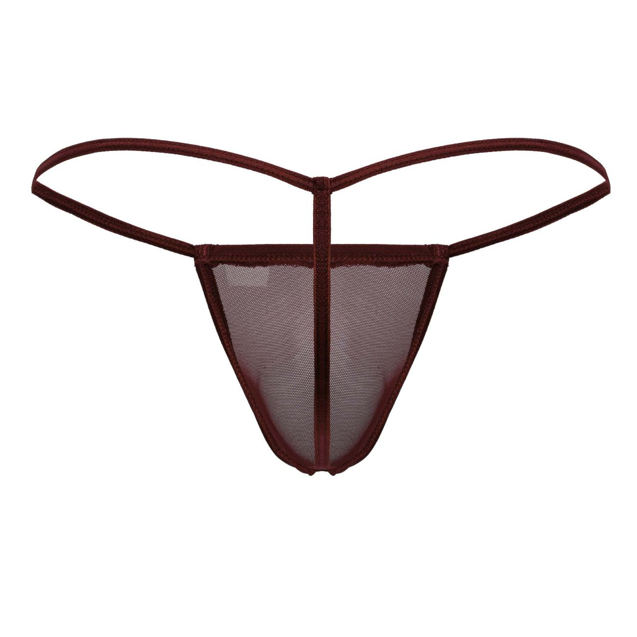 CandyMan 99246 G-String Thongs Color Burgundy - DealByEthan.gay loves CandyMan