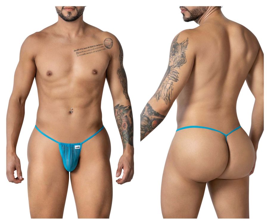 CandyMan 99246 G-String Thongs Color Turquoise - DealByEthan.gay loves CandyMan