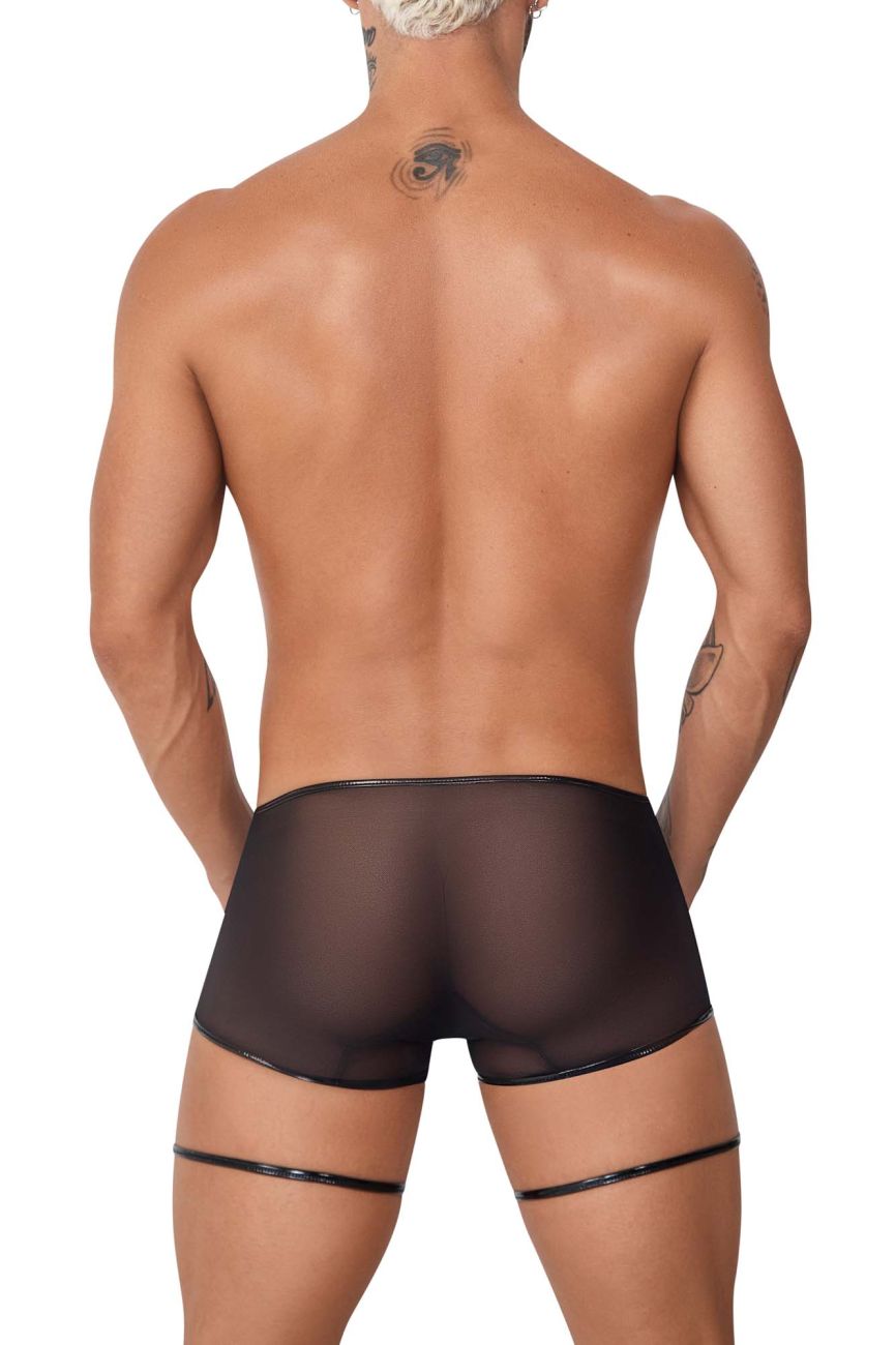 CandyMan 99740 Garter Trunks Color Black - DealByEthan.gay loves CandyMan