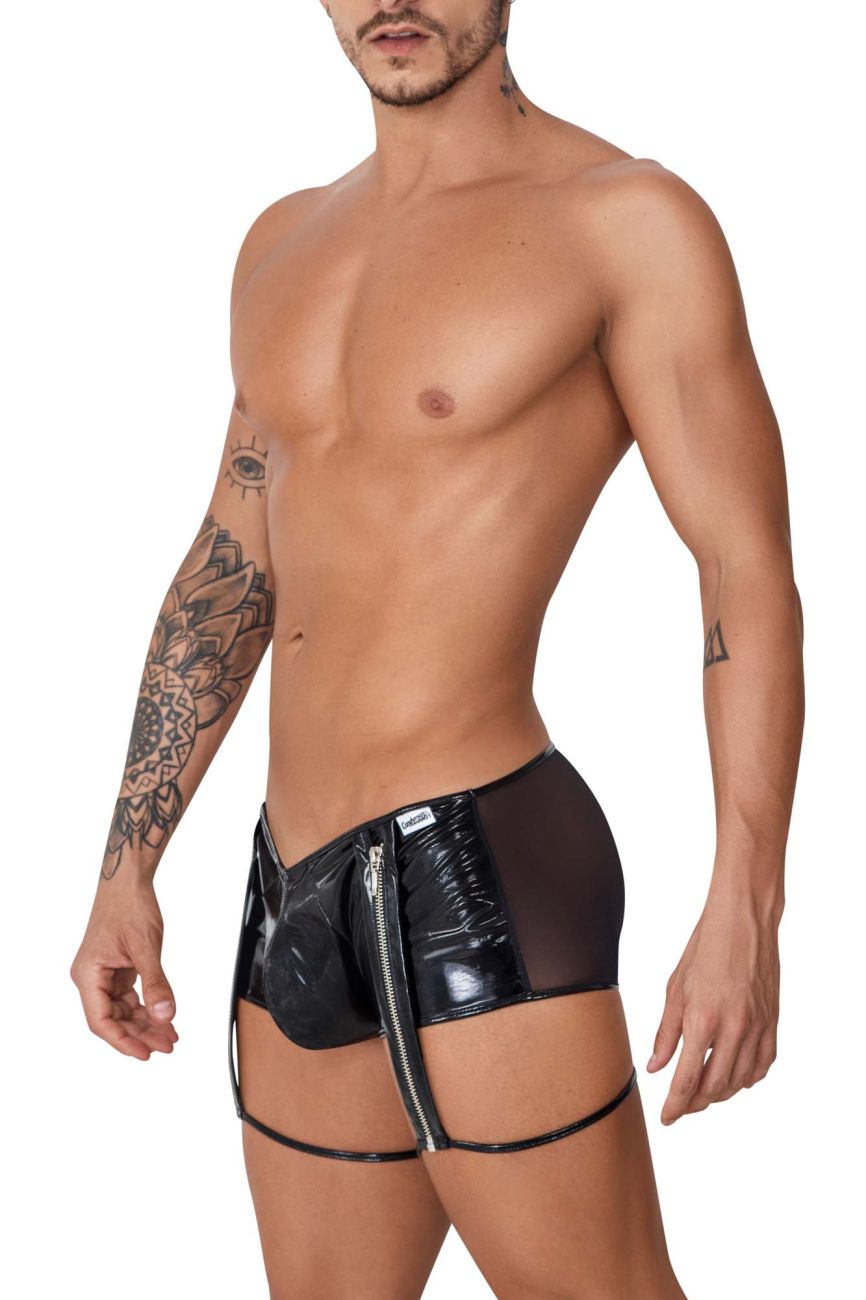 CandyMan 99740 Garter Trunks Color Black - DealByEthan.gay loves CandyMan