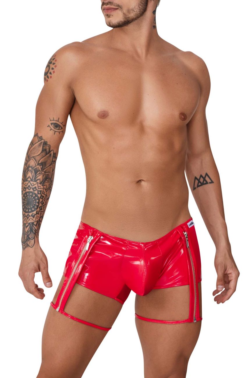 CandyMan 99740 Garter Trunks Color Red - DealByEthan.gay loves CandyMan