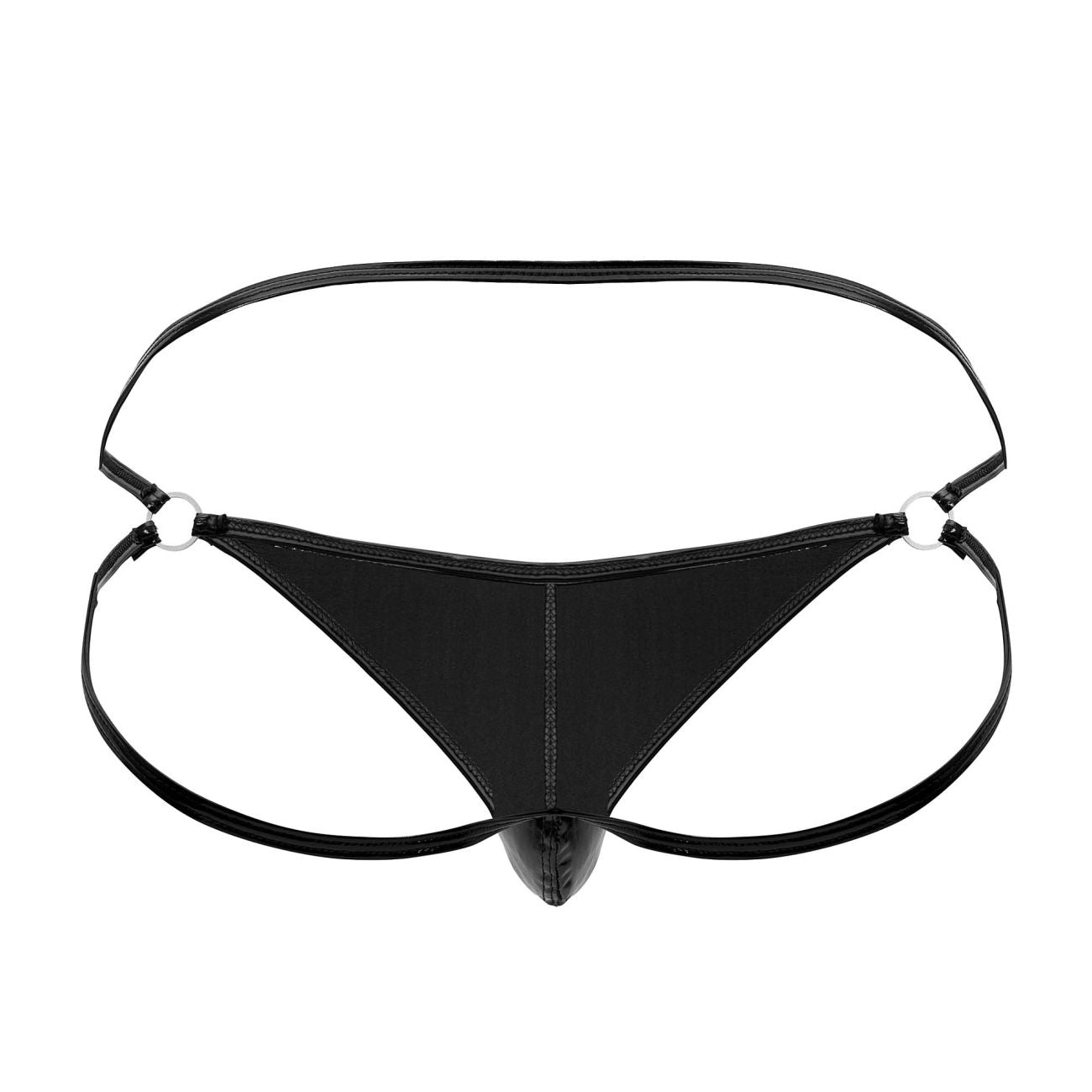 CandyMan 99741 Gloss Jockstrap Color Black - DealByEthan.gay loves CandyMan
