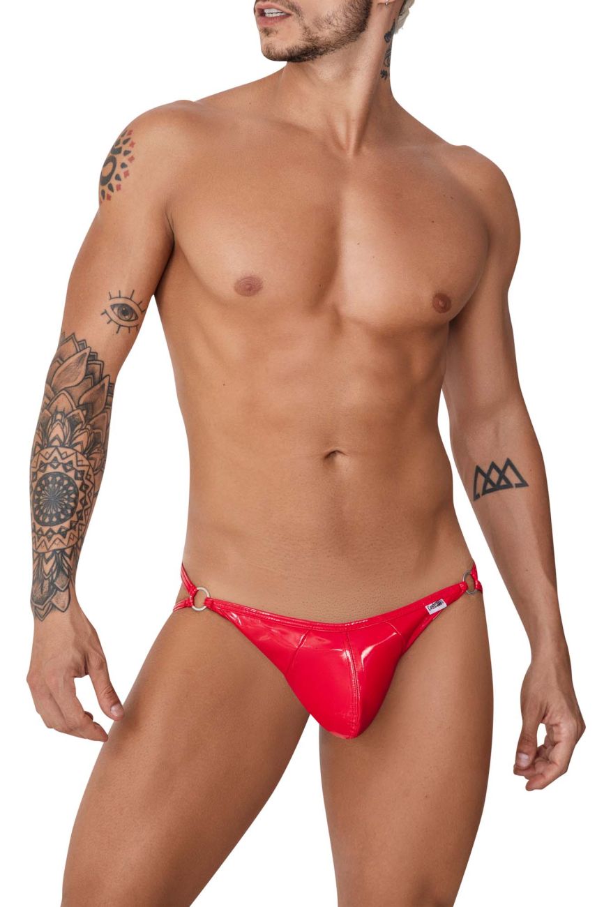 CandyMan 99741 Gloss Jockstrap Color Red - DealByEthan.gay loves CandyMan