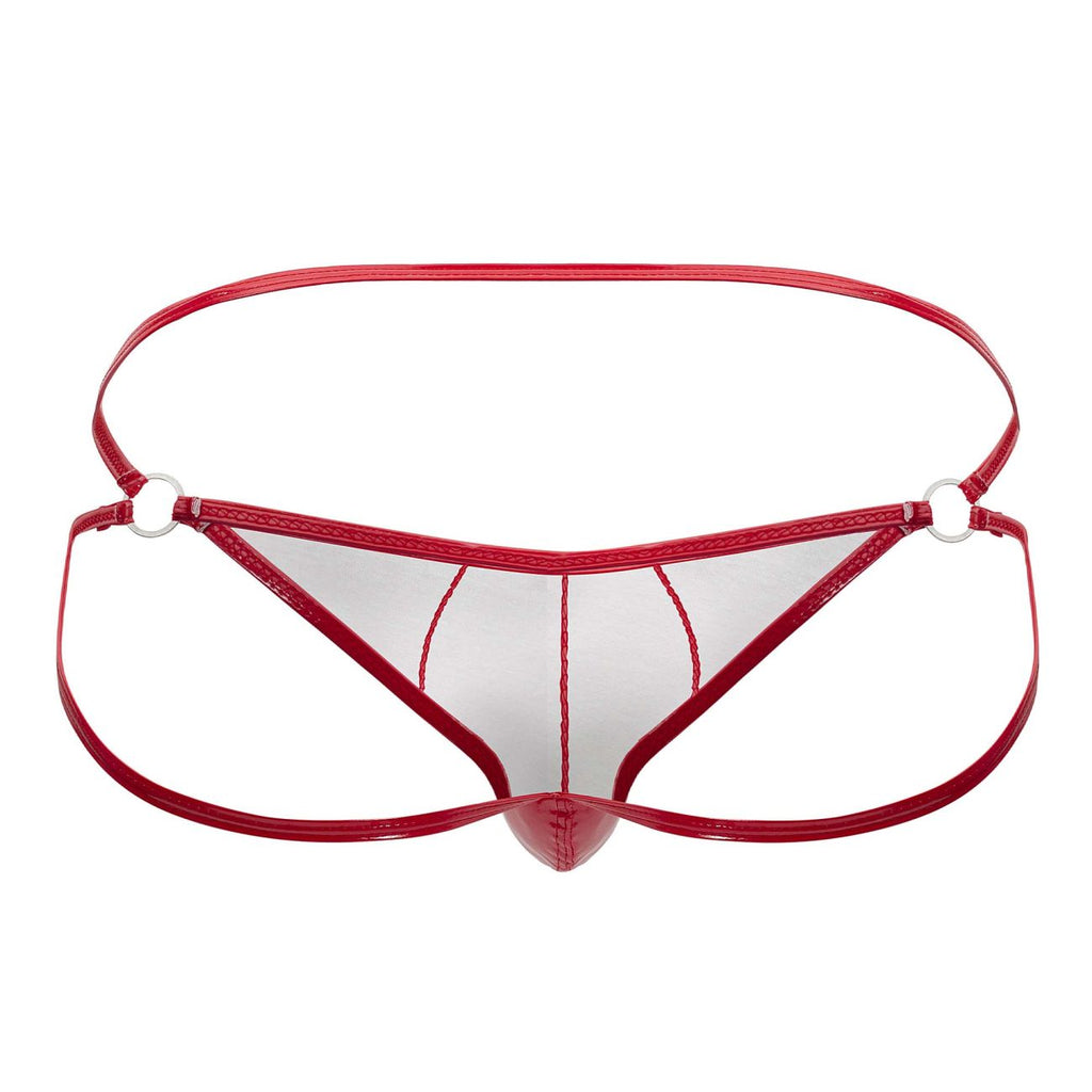 CandyMan 99741 Gloss Jockstrap Color Red - DealByEthan.gay loves CandyMan