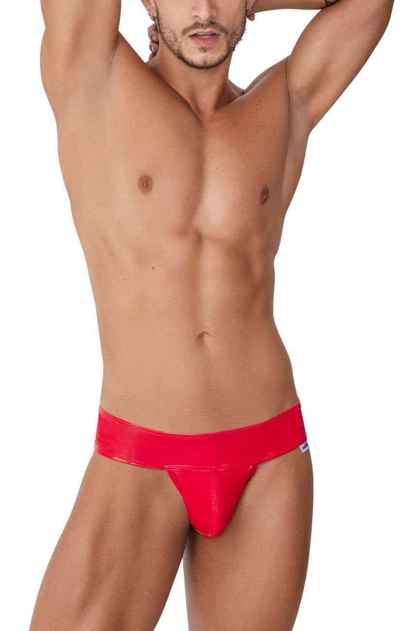 CandyMan 99742 Gloss Thongs Color Red - DealByEthan.gay loves CandyMan