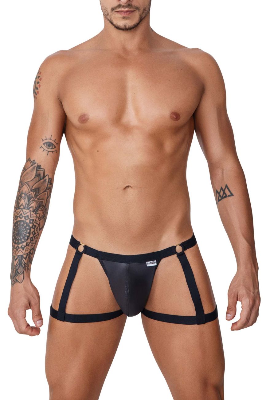 CandyMan 99749 Garter Jockstrap Color Black - DealByEthan.gay loves CandyMan
