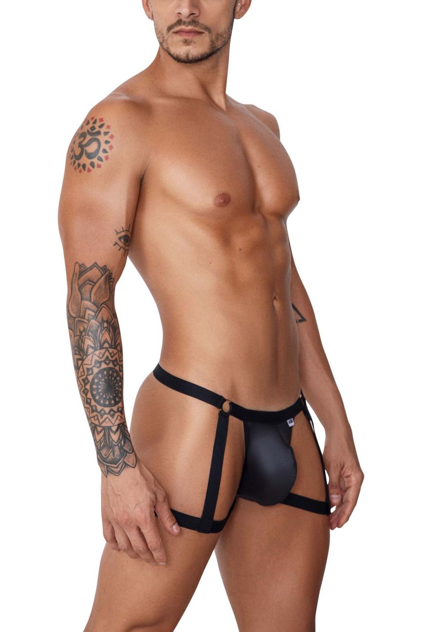 CandyMan 99749 Garter Jockstrap Color Black - DealByEthan.gay loves CandyMan