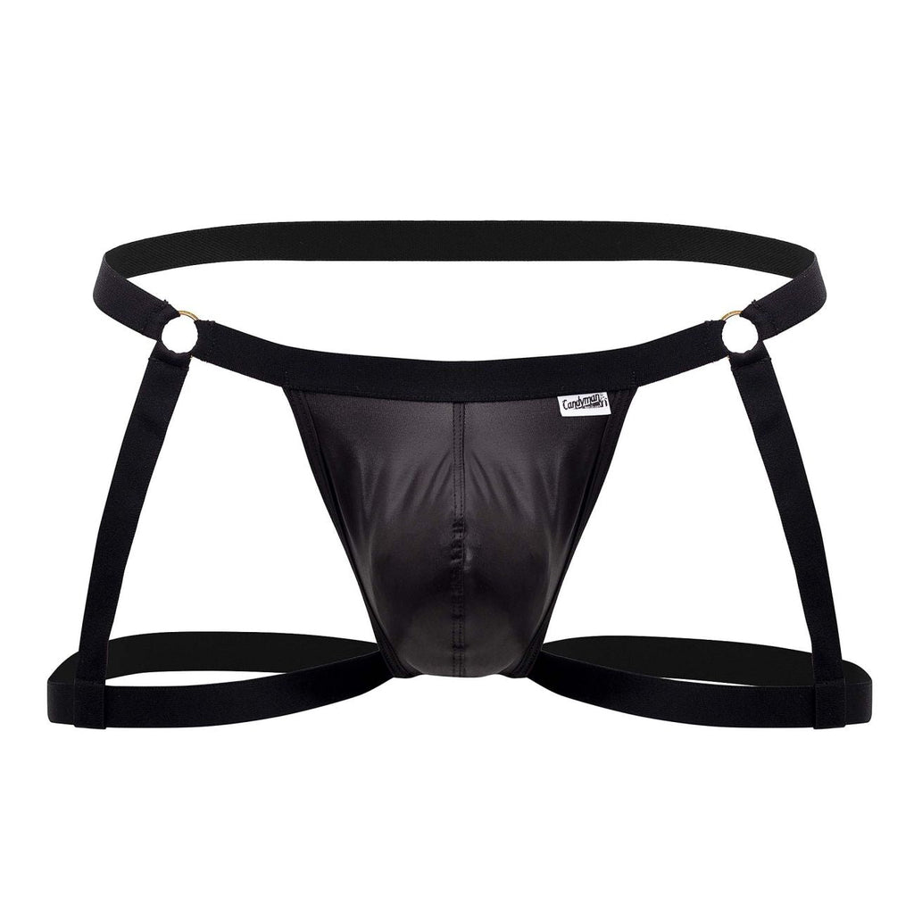 CandyMan 99749 Garter Jockstrap Color Black - DealByEthan.gay loves CandyMan