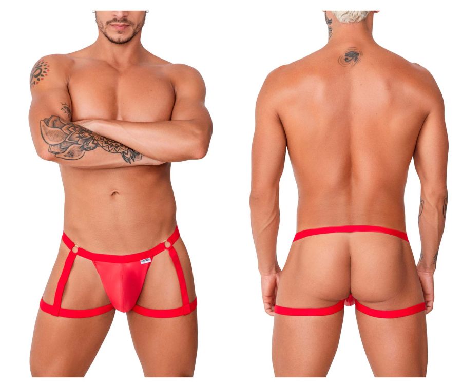 CandyMan 99749 Garter Jockstrap Color Red - DealByEthan.gay loves CandyMan