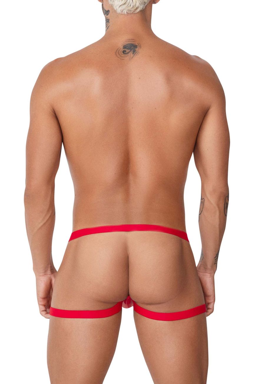 CandyMan 99749 Garter Jockstrap Color Red - DealByEthan.gay loves CandyMan