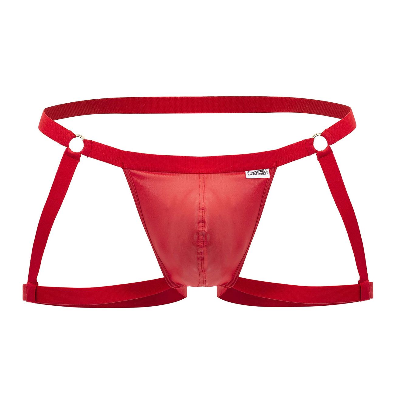 CandyMan 99749 Garter Jockstrap Color Red - DealByEthan.gay loves CandyMan