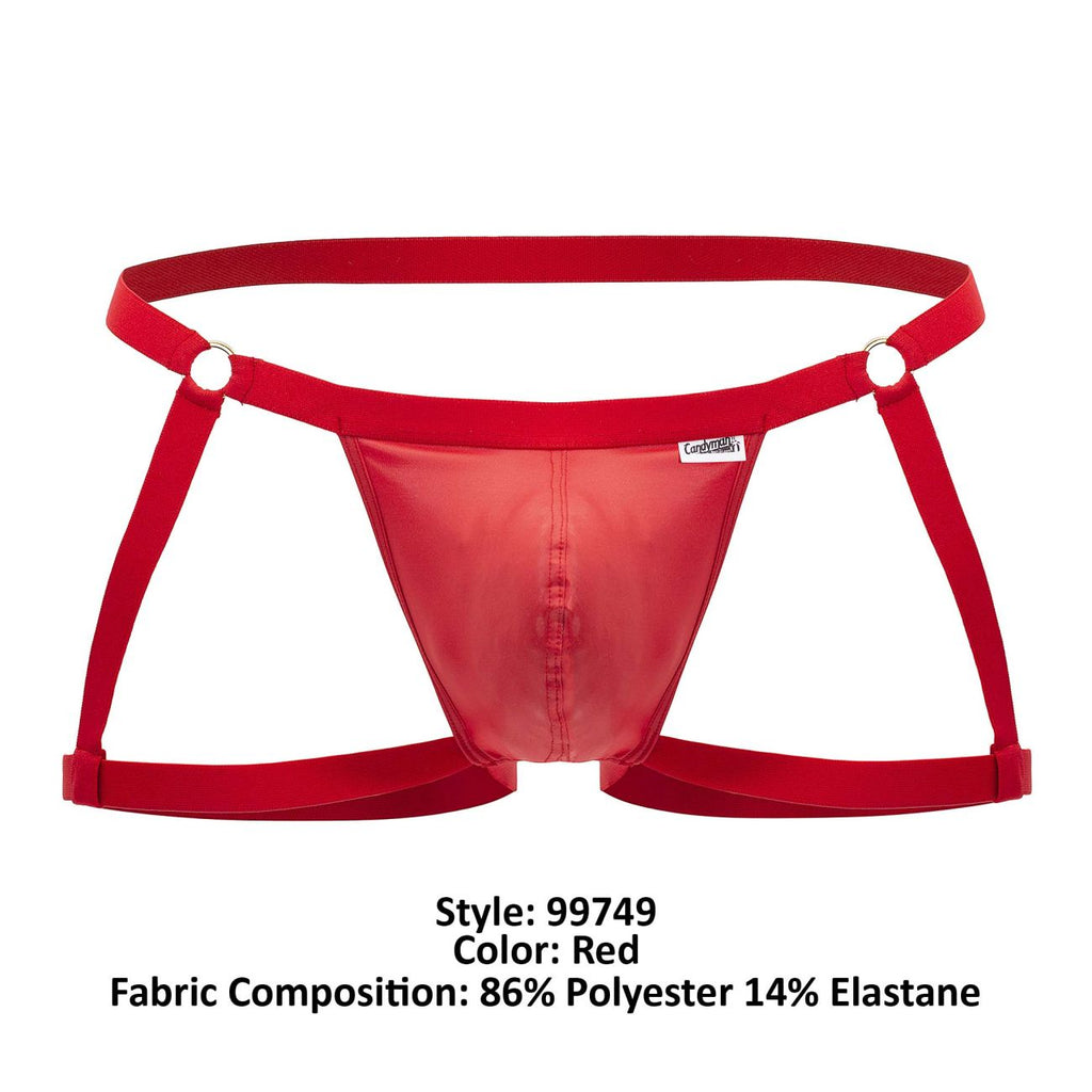 CandyMan 99749 Garter Jockstrap Color Red - DealByEthan.gay loves CandyMan