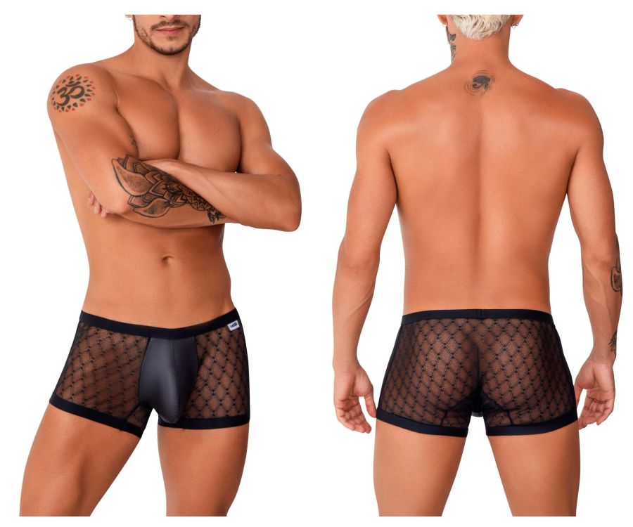 CandyMan 99750 Lace Trunks Color Black - DealByEthan.gay loves CandyMan
